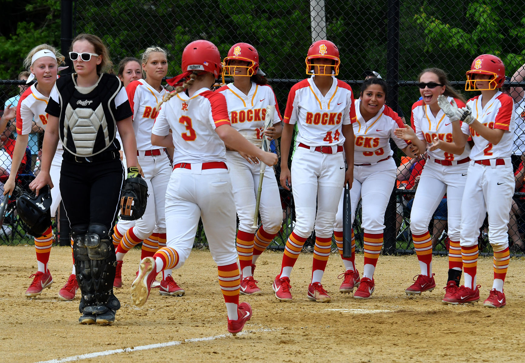 Rock Island vs United Township at Class 4A softball regional final